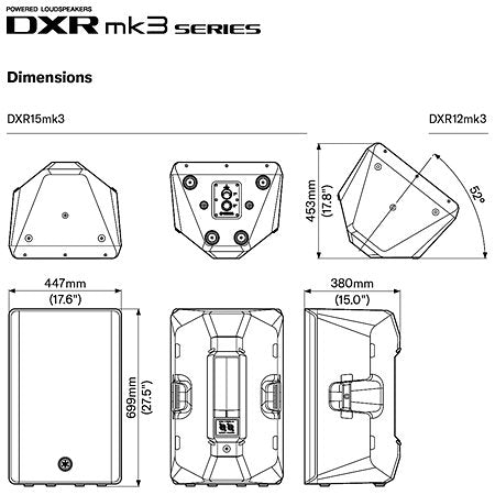 Yamaha - DXR15 MK3