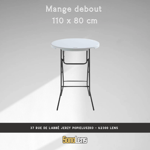 Location mange debout pliant