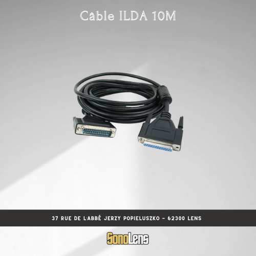 Location câble ILDA 10M