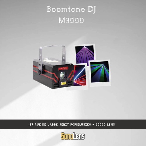 Location Laser 3W RGB