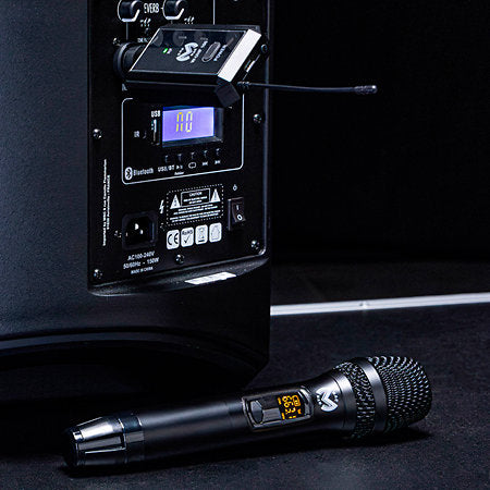 Location Micro W-UHF (récepteur sur batterie) pour enceinte sur batterie
