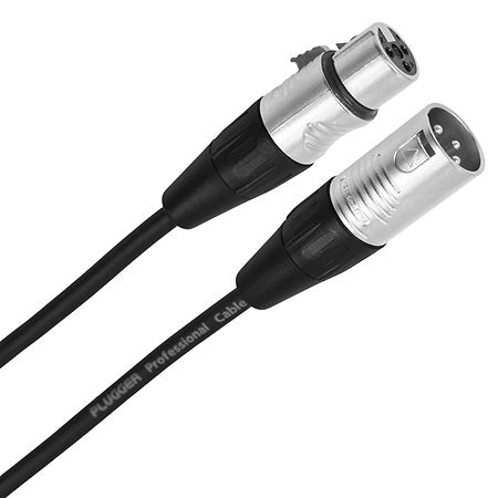 Plugger - Câble XLR femelle 3b - XLR mâle 3b 3m Touring
