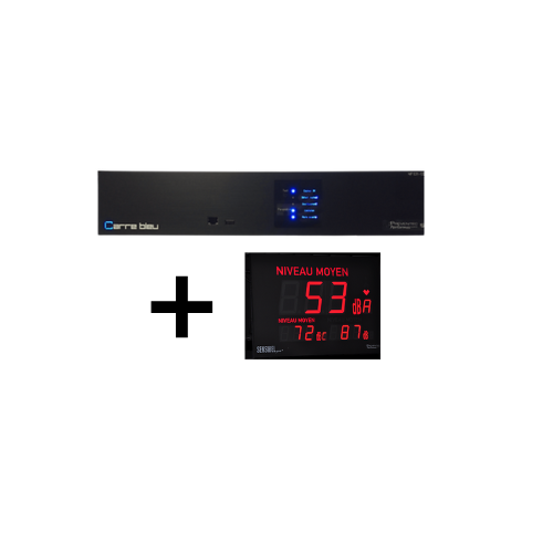 Performas - Carré bleu 2A + Triple affichage