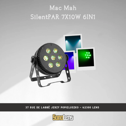 Location Par à LED 7x10W RGBWA-UV