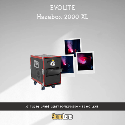 Location Machine à Brouillard Hazebox 2000 XL