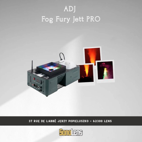 Location machine à fumée - Fog Fury Jett PRO