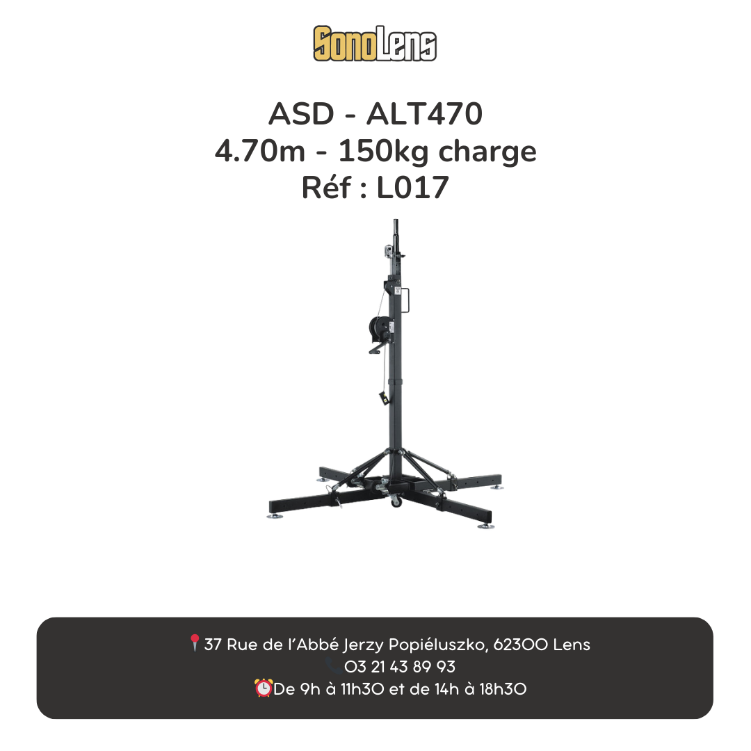 Location Pied lumière ALT 470