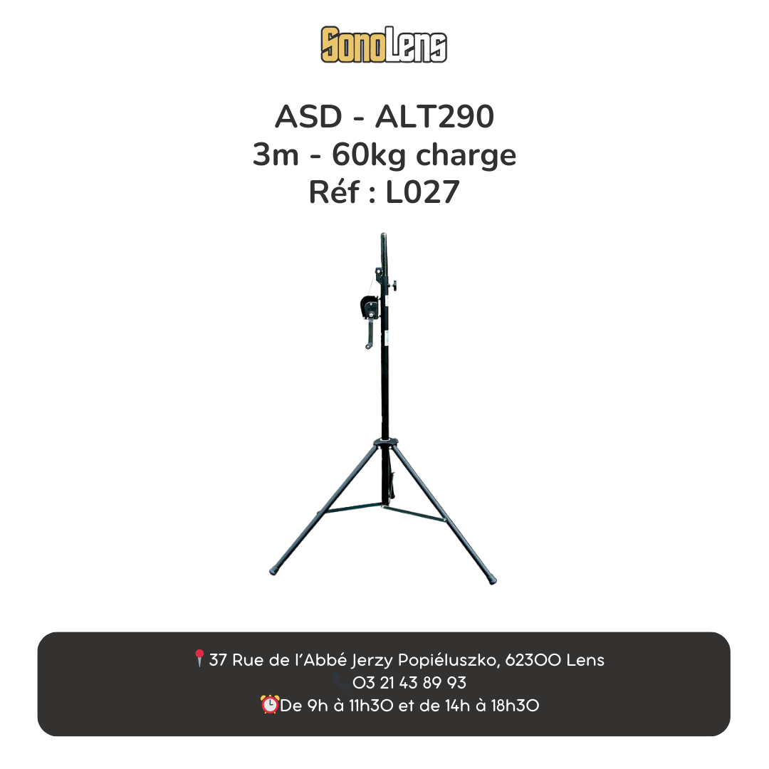 Location pied de lumière ALT 300