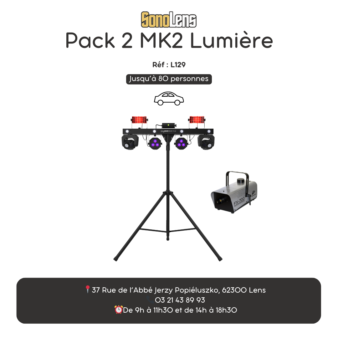 Location Pack Lumière 2 MK2