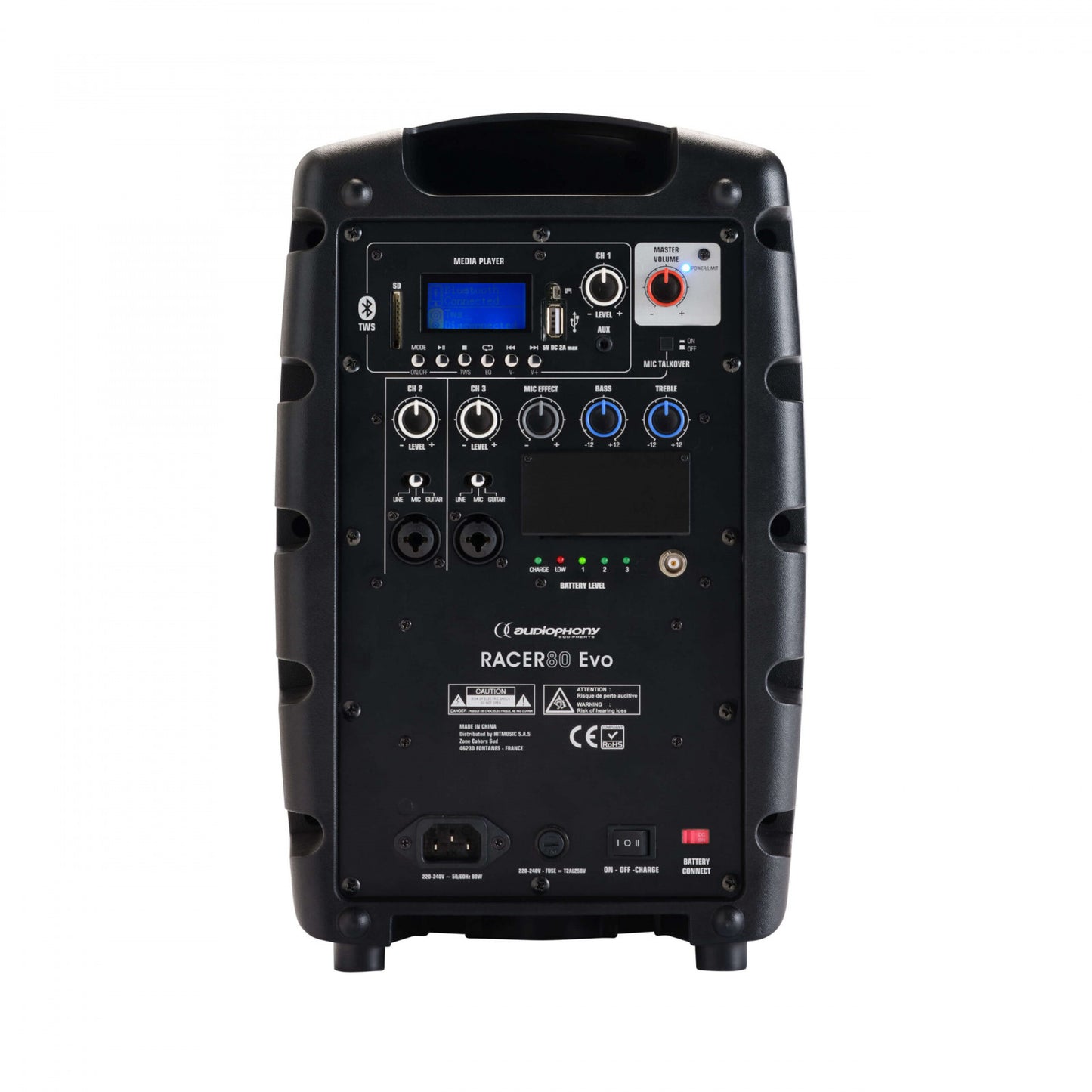 AUDIOPHONY - RACER80 Evo