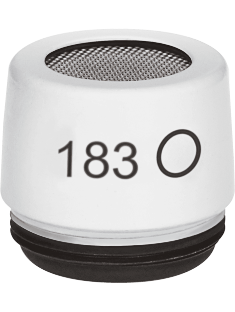 Shure - Capsule MX blanche omni - SSI R183W-A 