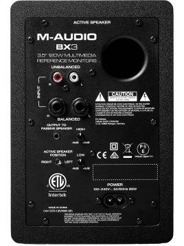 M-AUDIO - Enceinte active 2 voies 100W (unité) - RMD BX5D3SINGLE - 115,00 €  - AL-RMD BX5D3SINGLE - M-Audio - SonoLens