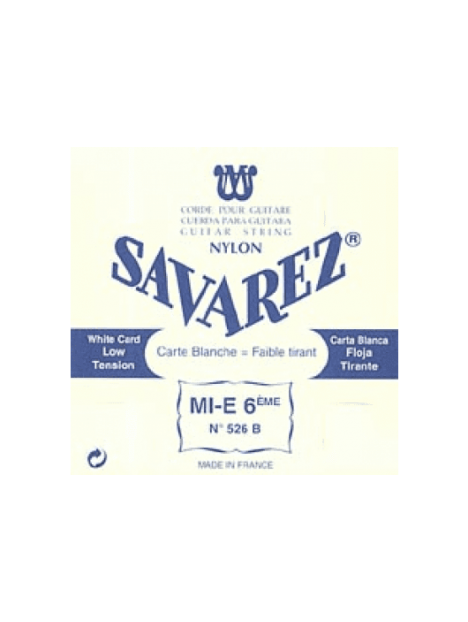 Savarez - MI-6 BLANC FILEE M/AR - CSA 526B 