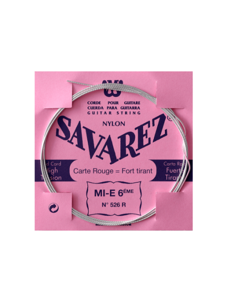 Savarez - MI-6 ROUGE FILEE M/AR - CSA 526R 