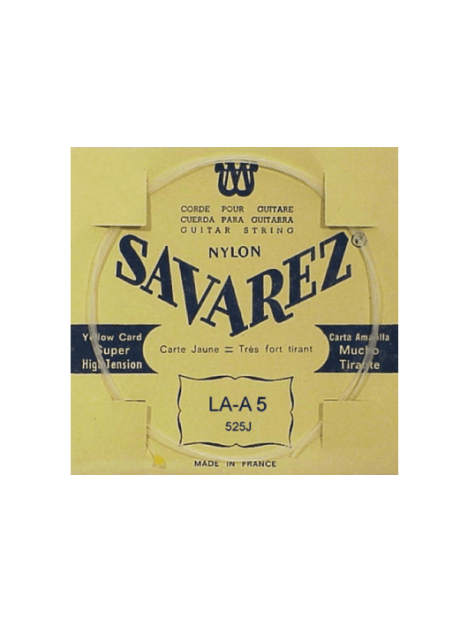 Savarez - LA-5 JAUNE FILEE M/AR - CSA 525J 