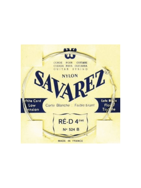 Savarez - RE-4 BLANC FILEE M/AR - CSA 524B 