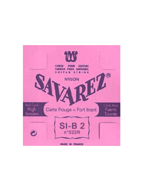 Savarez - SI-2 ROUGE NYLON RECT - CSA 522R 