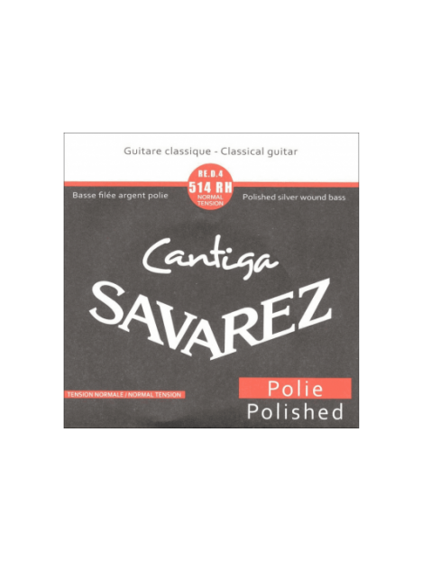 Savarez - 4e Rouge Filée Nylon - CSA 514RH 