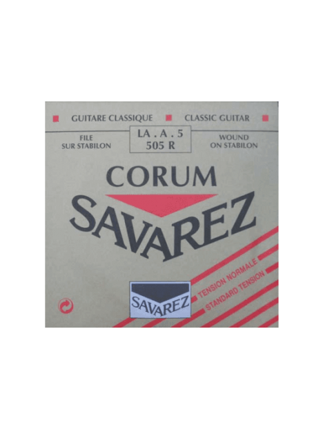 Savarez - LA-5 ROUGE FILE ARGENTE - CSA 505R 