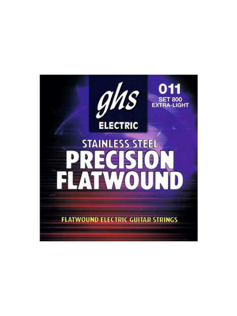 GHS - Precision Flatwounds Extra Light - CGH 800 