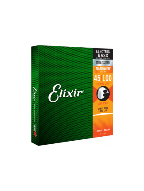 Elixir - BASS 4C LIGHT SS 45-100 - CEL 14652 