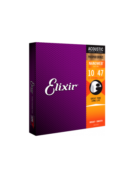 Elixir - Light / 12 cordes - CEL 16152 