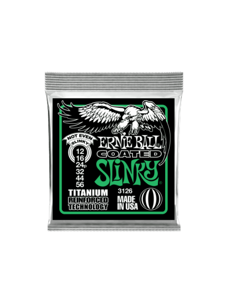 Ernie Ball - Slinky rps coated titanium 12-56 - CEB 3126 