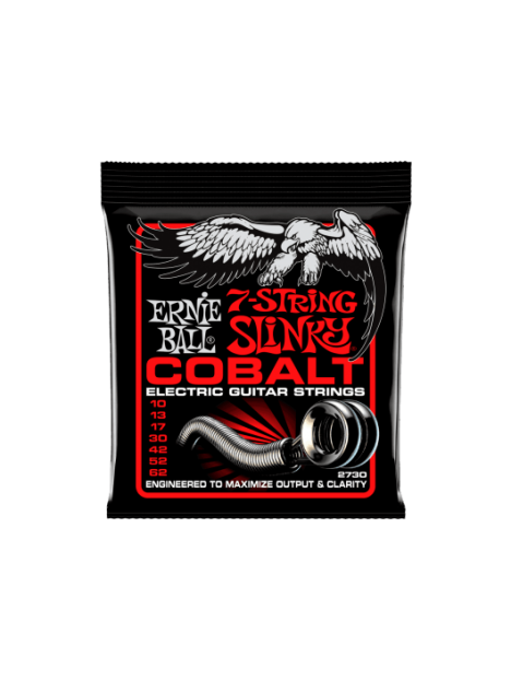 Ernie Ball - Slinky cobalt  /7 cordes 10-62 - CEB 2730 