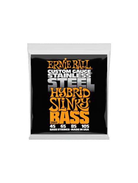 Ernie Ball - Slinky stainless steel 45-105 - CEB 2843 