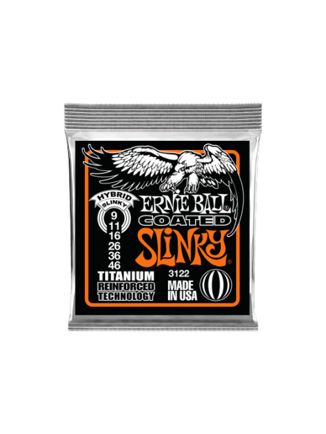 Ernie Ball - Slinky rps coated titanium 9-46 - CEB 3122 