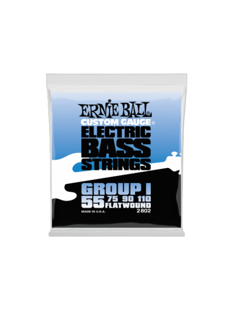 Ernie Ball - Flatwound group I 55-110 - CEB 2802 