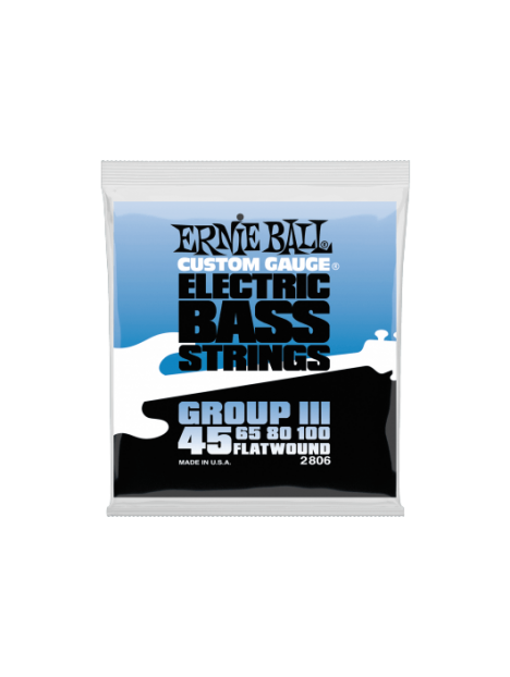 Ernie Ball - Flatwound group III 45-100 - CEB 2806 