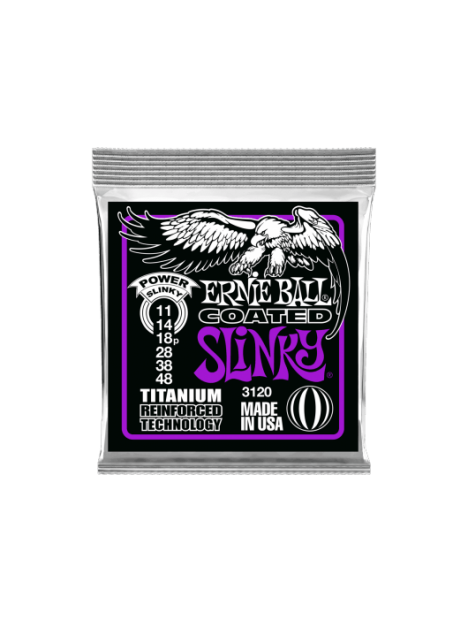 Ernie Ball - Slinky rps coated titanium 11-48 - CEB 3120 