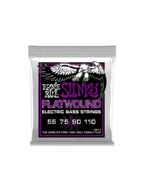 Ernie Ball - Slinky flatwound 55-110 - CEB 2811 