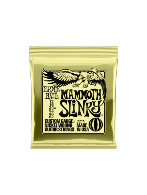 Ernie Ball - Mammoth slinky 12-62 - CEB 2214 