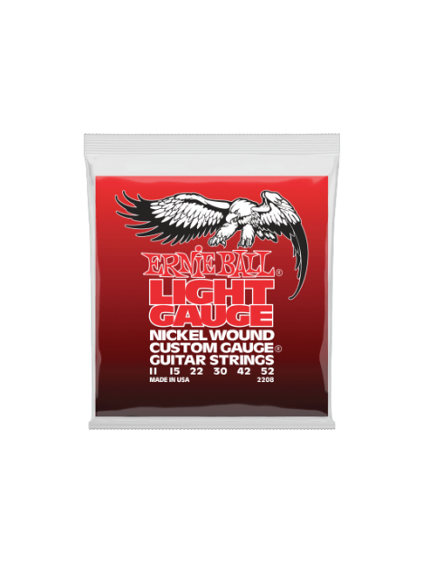 Ernie Ball - Nickel wound custom gauge light 11-52 - CEB 2208 