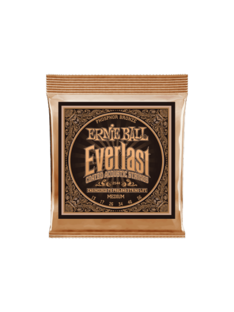 Ernie Ball - Everlast coated phophore bronze medium 13-56 - CEB 2544 