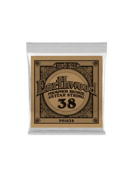 Ernie Ball - Earthwood phosphore bronze 038 - CEB 1838 