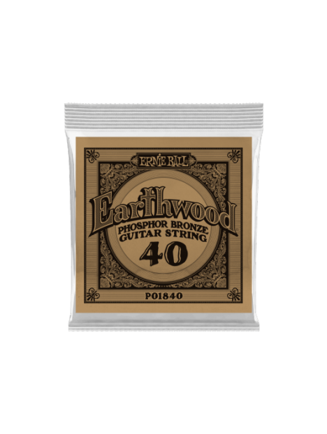 Ernie Ball - Earthwood phosphore bronze 040 - CEB 1840 