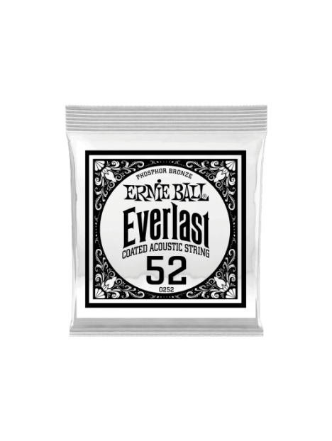 Ernie Ball - Everlast coated phophore bronze 52 - CEB 10252 