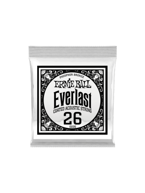 Ernie Ball - Everlast coated phophore bronze 26 - CEB 10226 