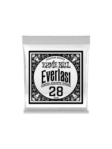 Ernie Ball - Everlast coated phophore bronze 28 - CEB 10228 