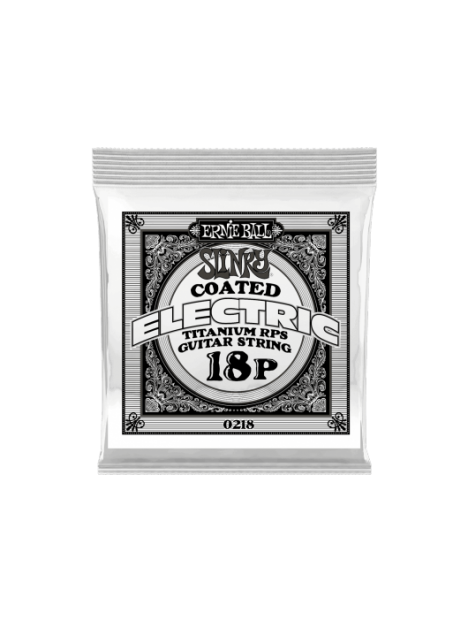 Ernie Ball - Slinky rps coated titanium 018 - CEB 0218 