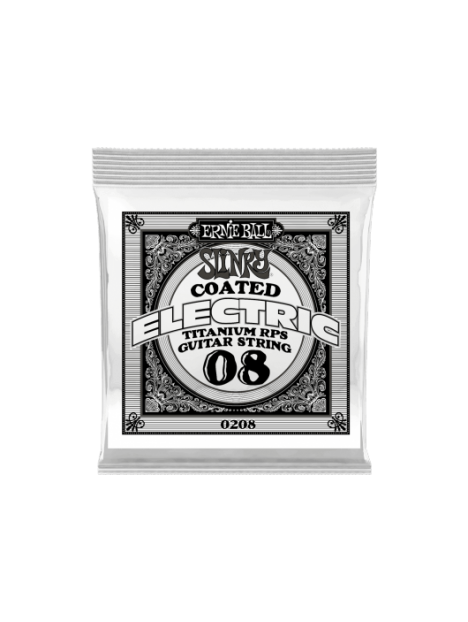 Ernie Ball - Slinky rps coated titanium 008 - CEB 0208 