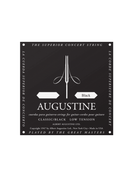 Augustine - SOL 3 NYLON NOIR STANDARD - CAU NOIR3-SOL 