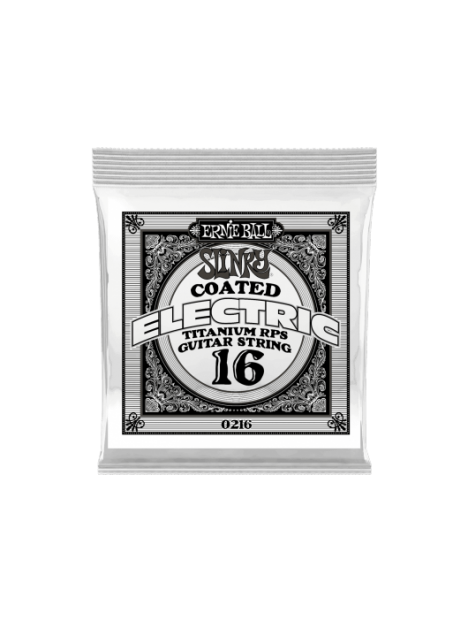 Ernie Ball - Slinky rps coated titanium 016 - CEB 0216 