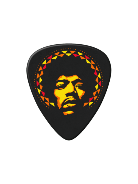 Dunlop - Jimi Hendrix Aura, Player's Pack de 6 - ADU JHP16HV 