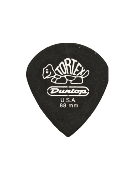 Dunlop - Tortex Pitch Black Jazz III 0,88mm sachet de 12 - ADU 482P88 