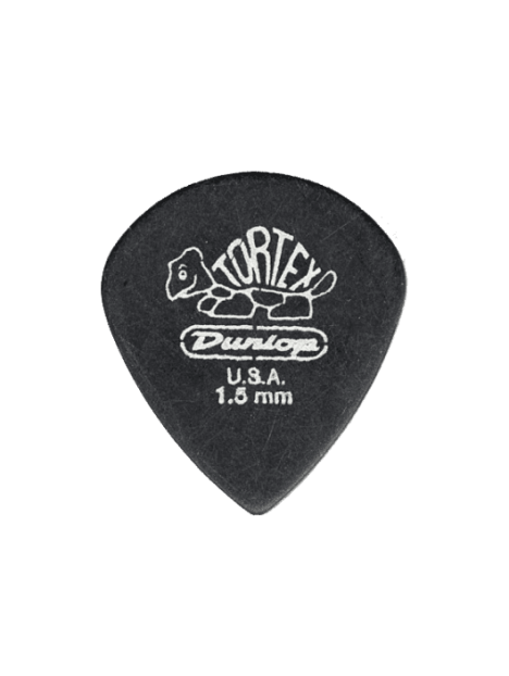 Dunlop - Tortex Pitch Black Jazz III 1,50mm sachet de 12 - ADU 482P150 