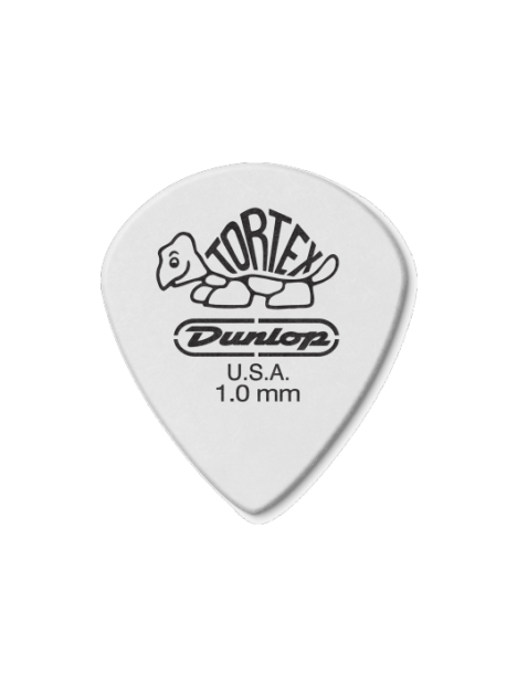 Dunlop - Tortex White Jazz III 1,00mm sachet de 72 - ADU 478R100 